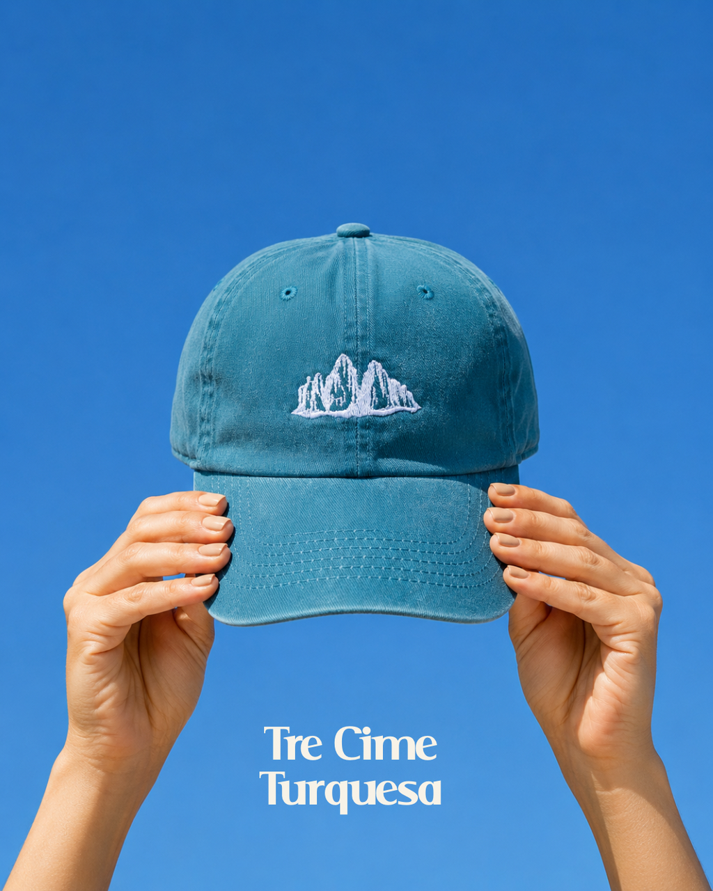 Gorra Tre Cime Turquesa