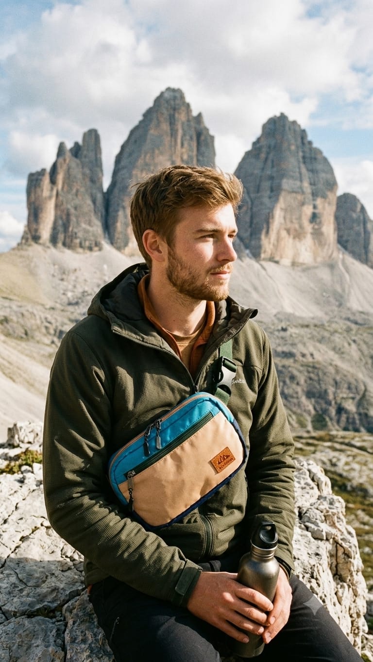 Outdoor Utility Fanny Pack Blue